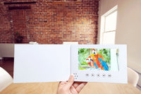 Blanke Videokarte mit Autoplay
